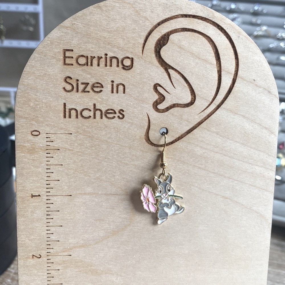 New Thumper Bunny Disney Character Earrings - Picture 4 of 5